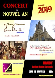 2019 affiche concert nouvel an